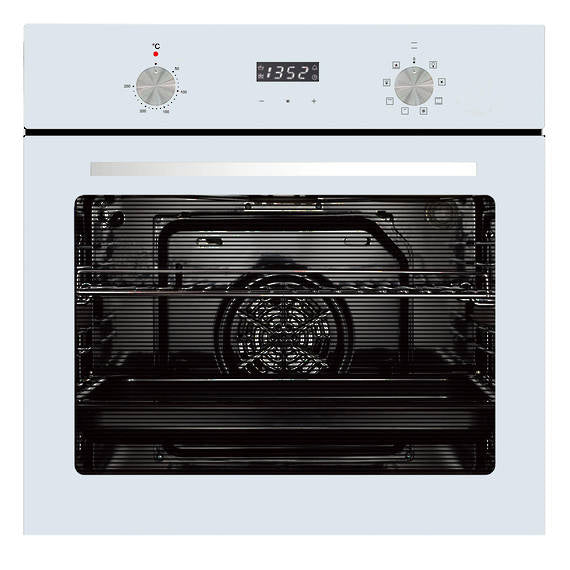 Parmco Built-in Electric Oven 60cm 8 Function 76L White - Buyrite Appliances