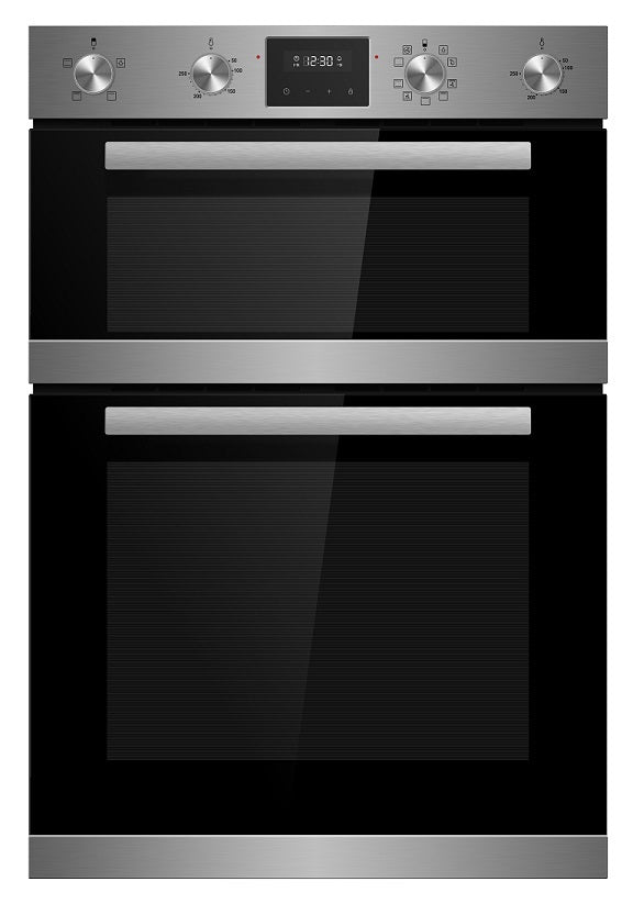 Award Built-in Electric Double Oven 60cm 3+8 Function 40L+70L Stainless Steel - Buyrite Appliances
