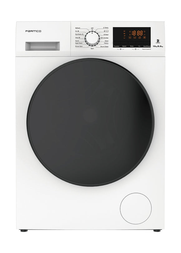 Parmco Washer/ Dryer Combo 15 Programs 10kg/ 6kg White