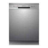 Parmco Freestanding Dishwasher Economy 60cm 12 Place Settings Stainless Steel