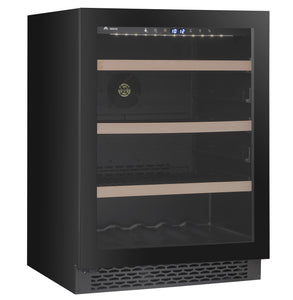 Award Underbench Beverage Centre 135L Black Glass
