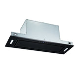 Parmco Powerpack Rangehood 90cm 1,000 m3/h max. extraction Black Glass with Touch Control - Buyrite Appliances