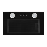 Parmco Powerpack Rangehood 52cm 1,000m3/h max. extraction Black with Push Button Control