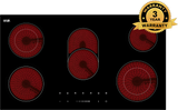**3 YEAR WARRANTY** Polo Ceramic Cooktop 90cm Black Glass with Touch Control
