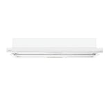 Parmco Slide Out Rangehood 90cm 440m3/h max. extraction White with Push Button Control