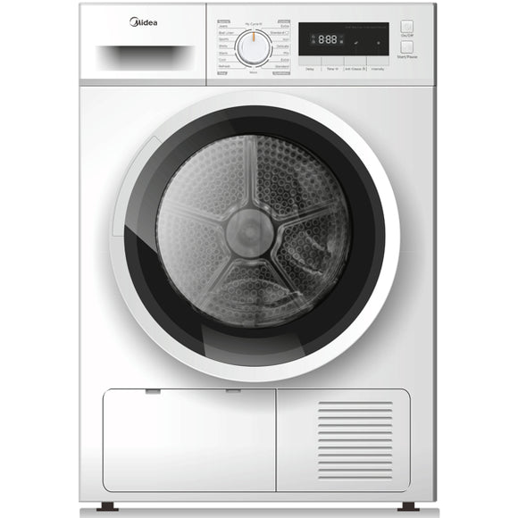 Midea Heat Pump Dryer 16 Programs 8Kg White