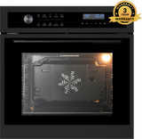 **3 YEAR WARRANTY** Polo Built-in Electric Oven 60cm 12 Function 73L Black