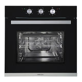 Parmco Built-in Electric Oven 60cm 5 Function 80L Stainless Steel