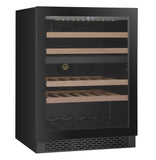 Award Underbench Wine Fridge Dual Zone 39 Bottle Capacity Black Glass