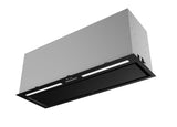 Award Powerpack Extra Low Noise Rangehood 86cm 900m3/h max. extraction Black Steel with Soft Touch Control