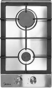 Midea Gas Cooktop 30cm 2 Burner Stainless Steel