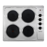 Parmco Solid Element Cooktop 60cm Stainless Steel with Knobs