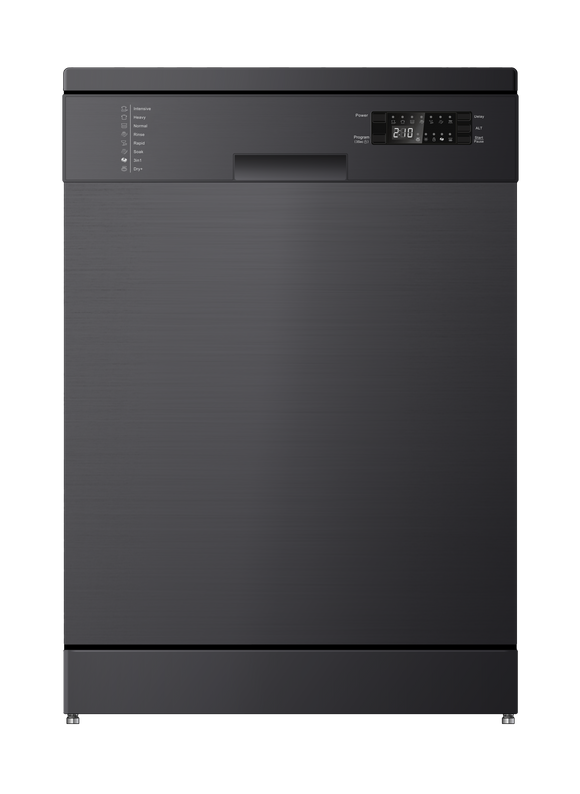 Polo Freestanding Dishwasher 60cm 15 Place Setting Black - Buyrite Appliances
