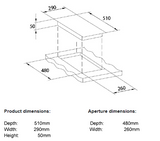 **3 YEAR WARRANTY** Polo Ceramic Cooktop 30cm 2 Burner Black Glass