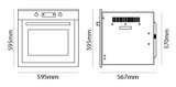 Parmco Built-in Electric Oven 60cm 5 Function 76L White