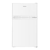 Parmco Underbench Top Mount Fridge/ Freezer 85L White with Reversible Door
