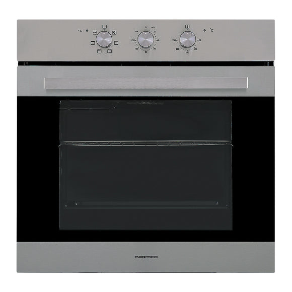 Parmco Built-in Electric Oven 60cm 5 Function 80L Stainless Steel