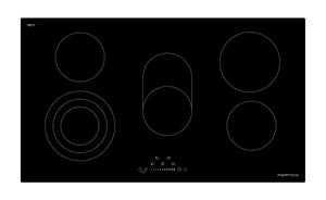 Parmco Ceramic Cooktop 90cm Black Glass with Touch Control