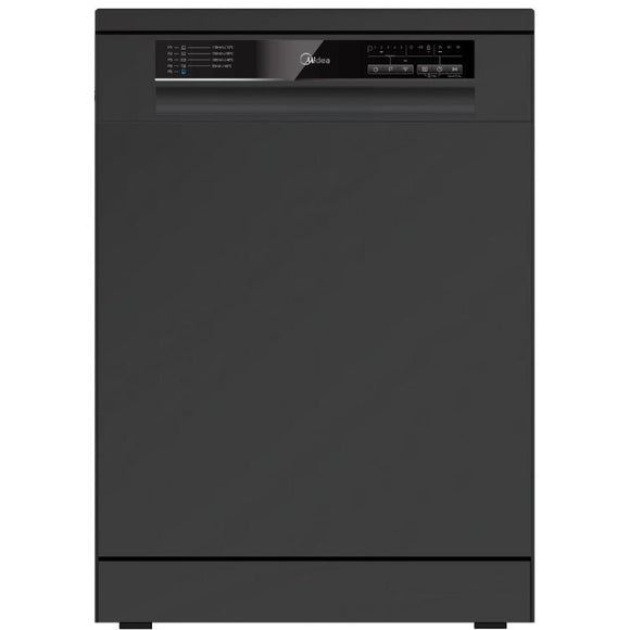 Midea Freestanding Dishwasher 60cm 14 Place Setting Black