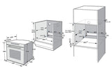 Award Built-in Electric Pyrolytic Oven 60cm 13 Function 74L Stainless Steel