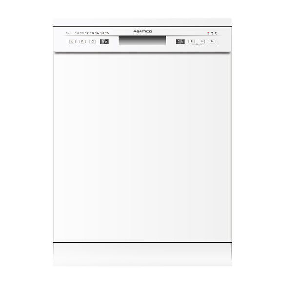 Parmco Freestanding Dishwasher Economy Plus 60cm 14 Place Settings White