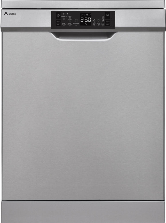 Award Freestanding Dishwasher 60cm 15 Place Setting Stainless Steel