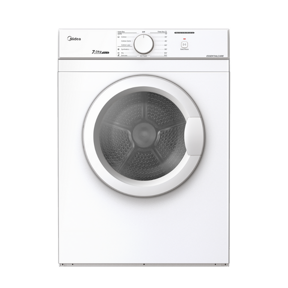 Midea Rear Vented Dryer 8 Programs 7kg White