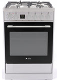 Award Freestanding Electric Stove 60cm 8 Function 80L with Gas Cooktop Stainless Steel