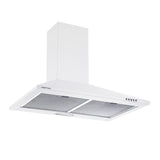 Parmco Canopy Rangehood 60cm 500m3/h max. extraction White with Push Button Control