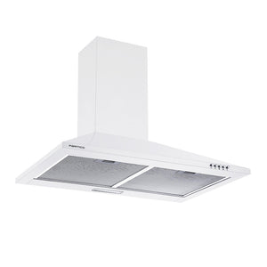 Parmco Canopy Rangehood 60cm 500m3/h max. extraction White with Push Button Control