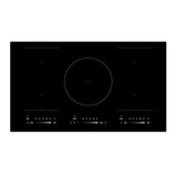 Parmco Induction Cooktop 90cm Zoneless Black Glass with Slide Control