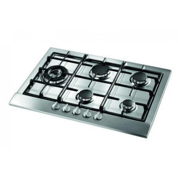 Award Gas Cooktop 72cm 5 Burner Stainless Steel