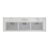 Parmco Powerpack Rangehood 90cm 1,000m3/h max. extraction Black with Push Button Control