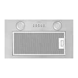 Parmco Powerpack Rangehood 52cm 700m3/h max. extraction Stainless Steel with Push Button Control