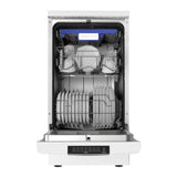 Parmco Freestanding Slimline Dishwasher Economy Plus 45cm 10 Place Settings White