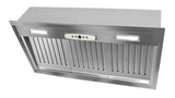 Award Powerpack Rangehood 86cm 1,000 m3/h max. extraction Stainless Steel with Push Button Control