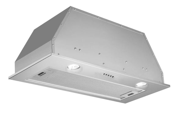Award Powerpack Rangehood 52cm 800m3/h max. extraction Stainless Steel with Push Button Control - Buyrite Appliances