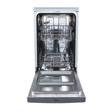 Midea Freestanding Slimeline Dishwasher 45cm 9 Place Setting Stainless Steel