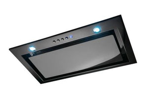 Award Powerpack Rangehood 52cm 800m3/h max. extraction Black Glass with Soft Touch Control