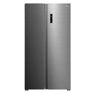 Midea Side by Side Fridge/ Freezer 90cm 584L Stainless Steel