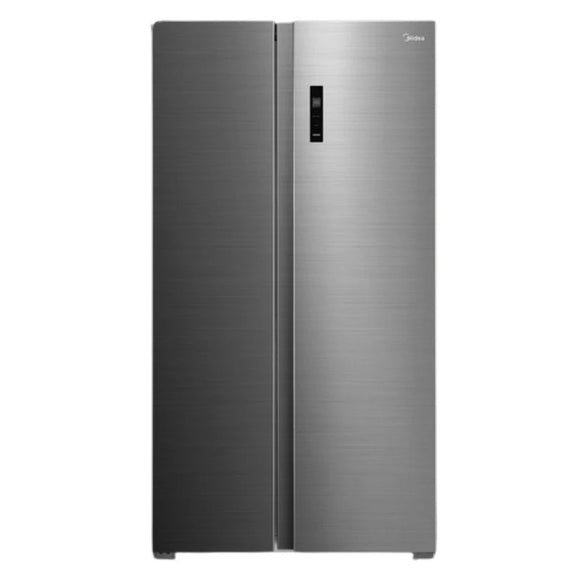 Midea Side by Side Fridge/ Freezer 90cm 584L Stainless Steel
