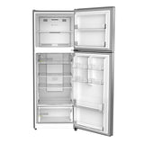 Midea Top Mount Fridge/ Freezer 320L Stainless Steel with Reversible Door - Buyrite Appliances