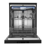 Parmco Freestanding Dishwasher 60cm 15 Place Setting Black