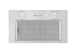 **3 YEAR WARRANTY** Polo Powerpack Rangehood 52cm 700m3/h max. extraction Stainless Steel with Push Button Control