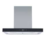 Parmco T Model Rangehood 60cm 1,000m3/h. max extraction Stainless Steel with Push Button Control