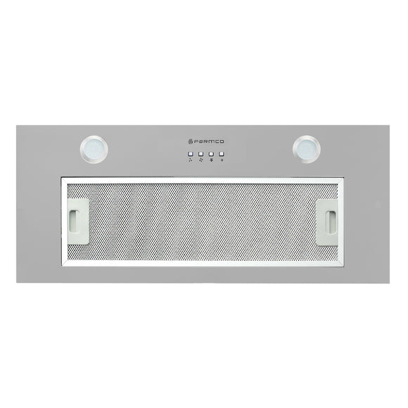 Parmco Powerpack Rangehood 75cm 1,000m3/h max. extraction Stainless Steel with Push Button Control - Buyrite Appliances