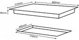 Parmco Gas Cooktop 90cm 5 Burner Stainless Steel