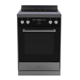 Parmco Freestanding Electric Stove 60cm 16 Function 76L with Ceramic Cooktop  Black