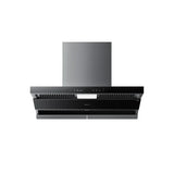 Midea T Model Rangehood 90cm 1,380m3/h max extraction Black with Touch & Gesture Control and Steam Clean