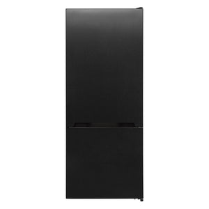 Award Bottom Mount Fridge/ Freezer 452L Black Steel